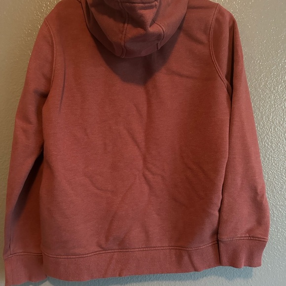Carhartt Women's Sweater in Maroon and Pink - Picture 2 of 8